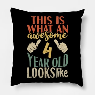 4 year old Pillow