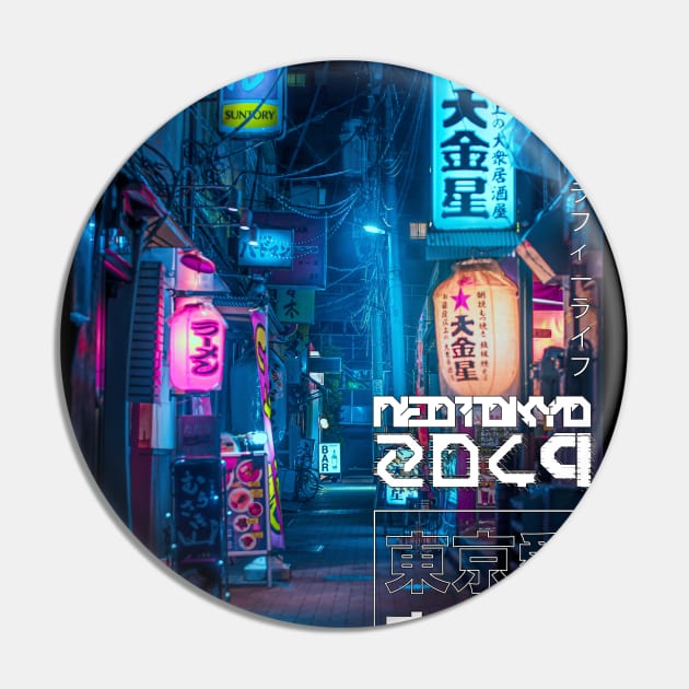 Tokyo Street Bar Pin by TKL