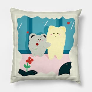 Valentine Boci and Taw Pillow