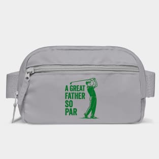 Witty Golf Dad Pun Fathers Day Themed Design Bag