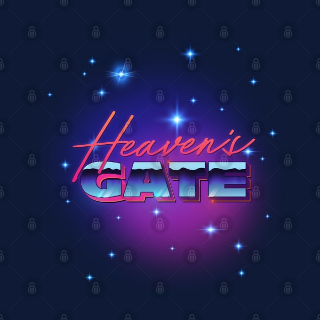 Heaven's Gate / Retro Styled Fan Logo Design by DankFutura