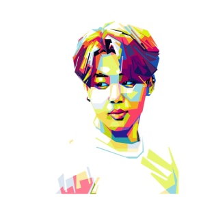 Jimin Colorful T-Shirt