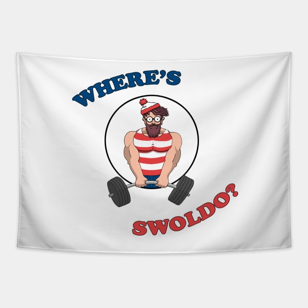 Where's Swoldo Tapestry by TraviB