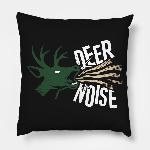 Deer Noise Pillow by deernoise