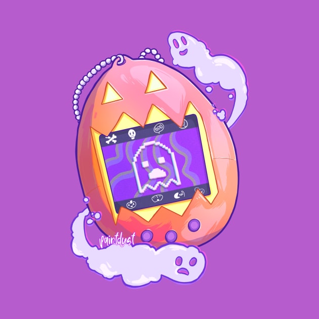 Haunted Tamagotchi by paintdust