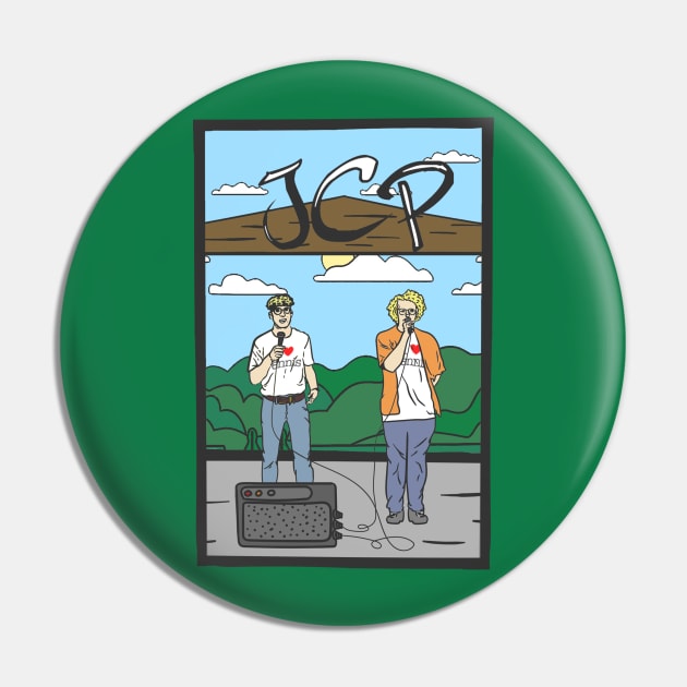 JCP Illustration Design Pin by JC and the Pennis Band