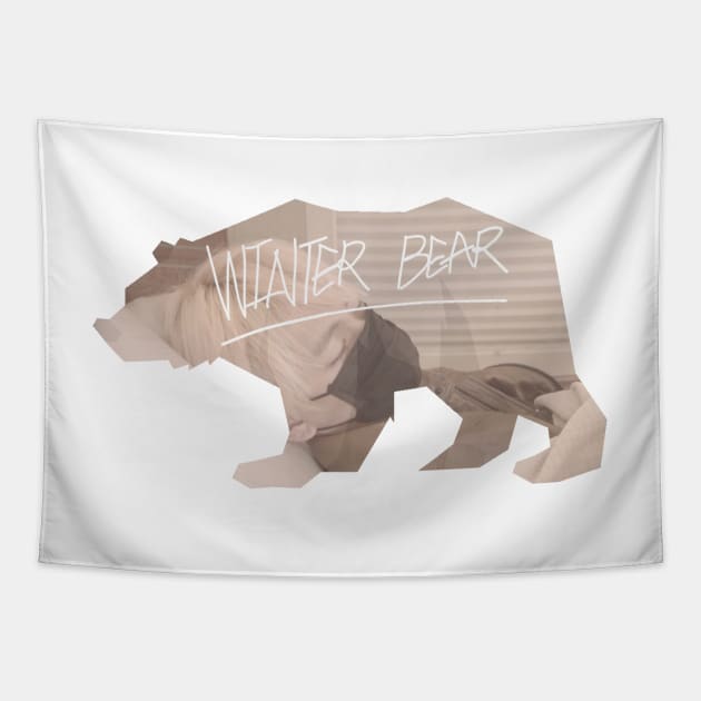 Taehyung's Winter Bear Tapestry by ZoeDesmedt