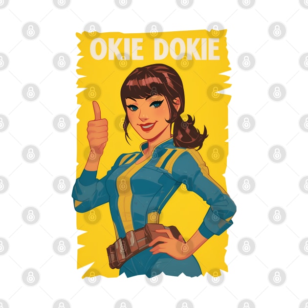 Okie Dokie - Vault Dweller - Post Apocalyptic by Fenay-Designs