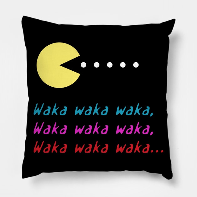 Waka waka waka Pillow by BobbyG