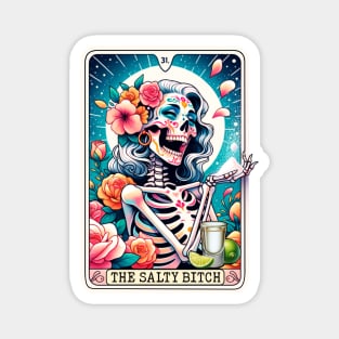 "The Salty Bitch" Funny Tarot Card Magnet