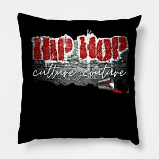 Hip Hop Retro Vintage Design Pillow