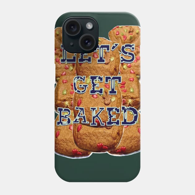 Let’s get Baked - Christmas Cookies Phone Case by aadventures