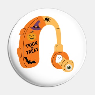 Funny Halloween Hearing Aid Pin