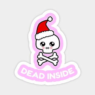 Yami Kawaii Christmas Dead Inside Magnet