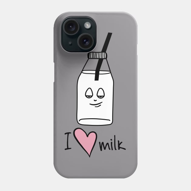 Cartoon bottle of milk Phone Case by AliJun