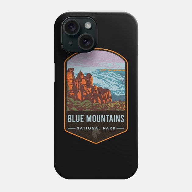 Blue Mountains National Park Phone Case by JordanHolmes