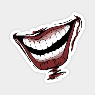 Laughing mouth Magnet