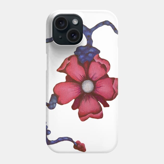 Pink Flower Phone Case by LittleAmyLiz