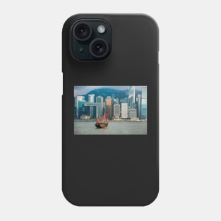 Grand Victoria Harbour - Hong Kong - River Artwork Phone Case