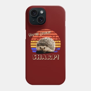 Funny Hedgehog Animal Shirt Phone Case