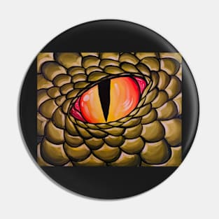 Green Dragon Eye Pin