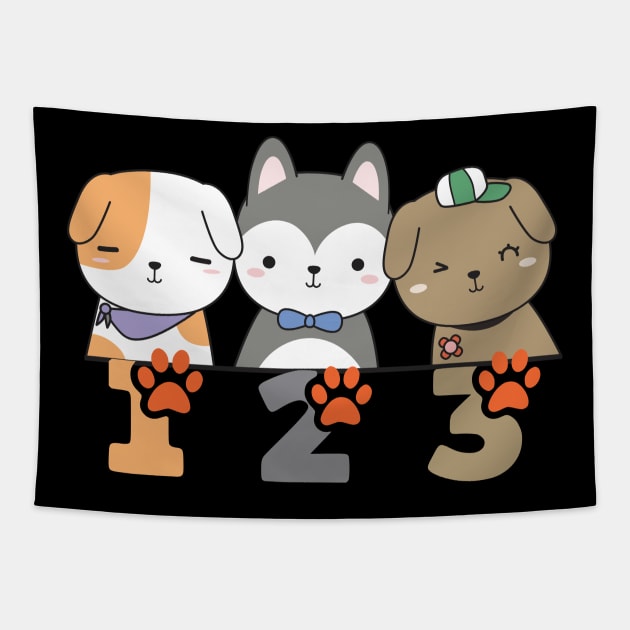 Three Cats Three Moods Tapestry by hsayn.bara