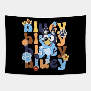 bluey funny Tapestry