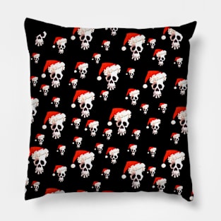 SANTA SKULL FUN!;) Pillow