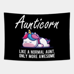 Aunt - Aunticorn like a normal aunt more awesome Tapestry