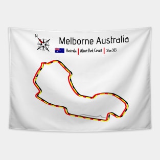 Racetrack - Melborne Australia Tapestry