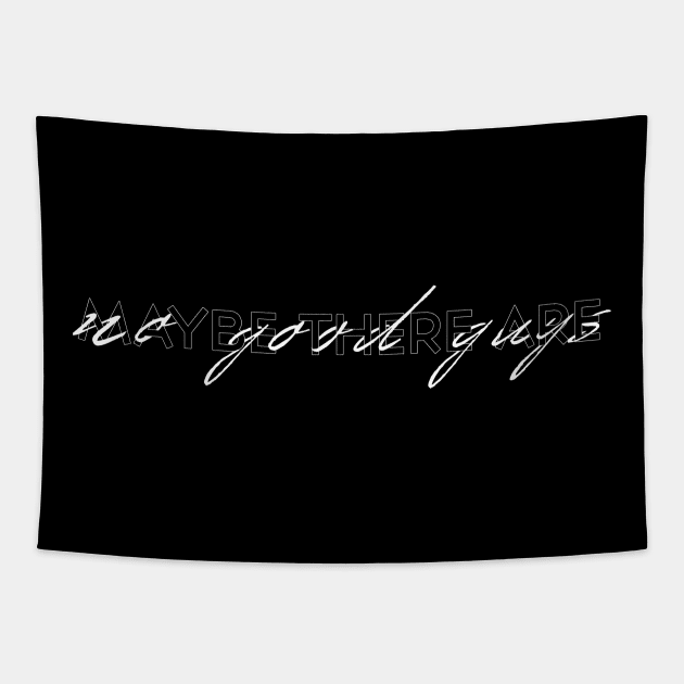 Maybe there are no good guys Tapestry by ArtisanGriffinKane