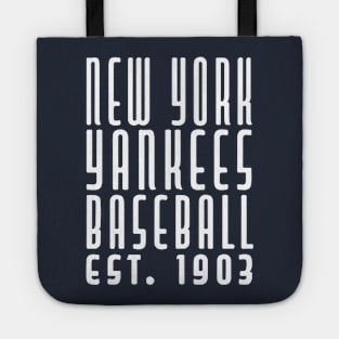 NY Yankees Baseball Tote