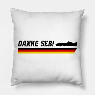 Danke Seb f1 Pillow