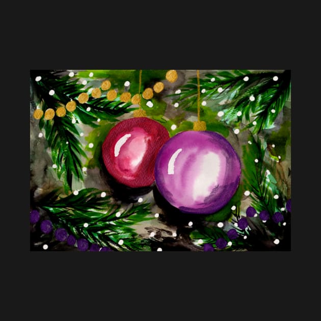 Christmas Tree Ornaments by ZeichenbloQ