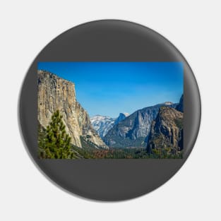 Tunnel View El Capitan Half Dome Cathedral Rocks Yosemite National Park Pin