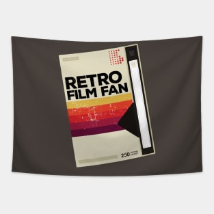 Retro Film Fan // Vintage VHS Videotape Tapestry