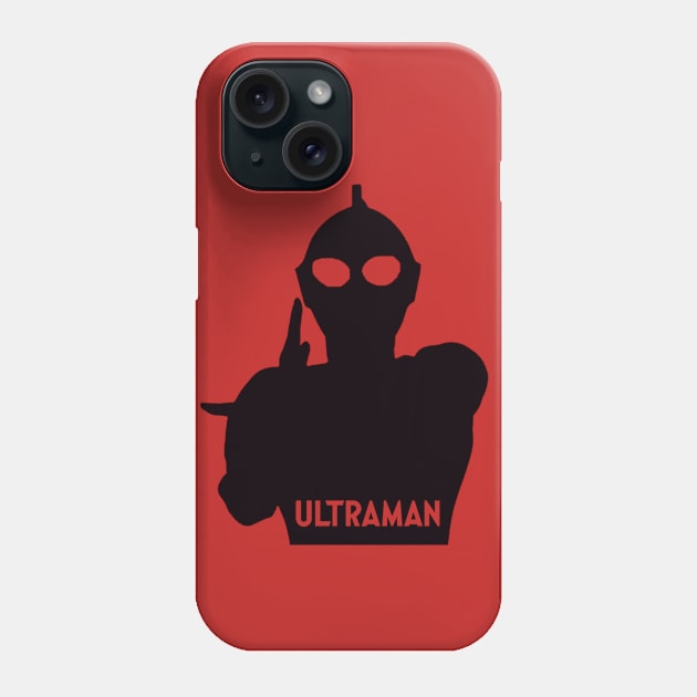 ULTRAMAN Black Phone Case by Pop Fan Shop