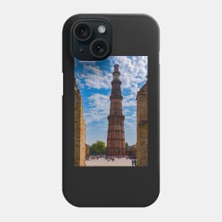 Qutub Minar from inside. Phone Case