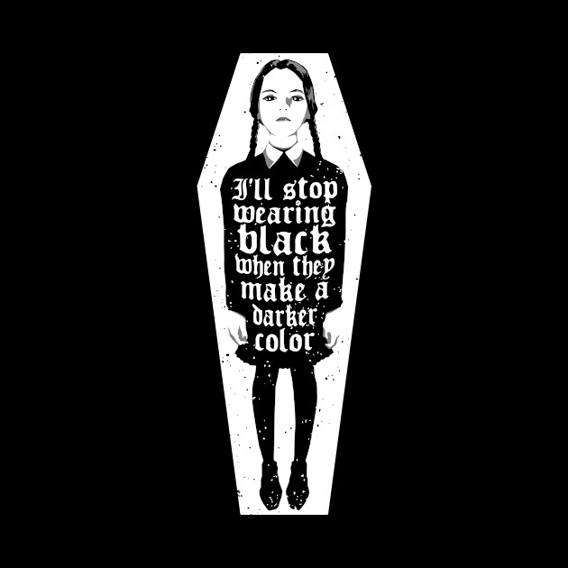 Can't Stop, Won't Stop - Wednesday Addams - Phone Case