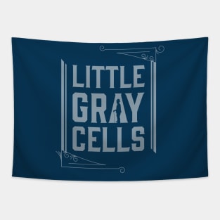 Little Gray Cells Tapestry