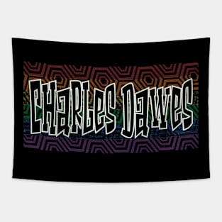 LGBTQ PRIDE EQUAL USA CHARLES DAWES Tapestry