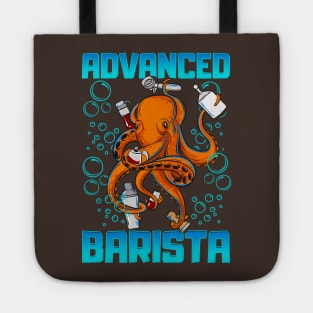 Octopus Advanced Barista Coffee Employee Tote