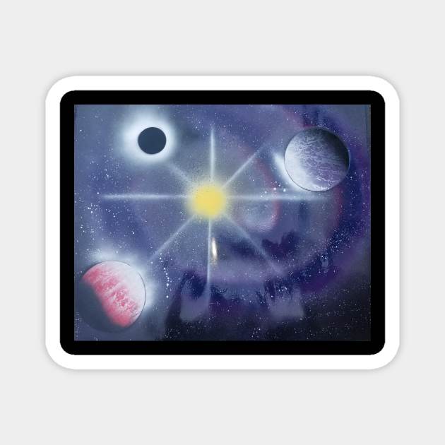 Outer space Magnet by JMC Designs 