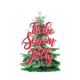 Tis the Season to be Jolly Christmas Tree T-Shirt