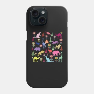 Safari Animals Pattern Phone Case