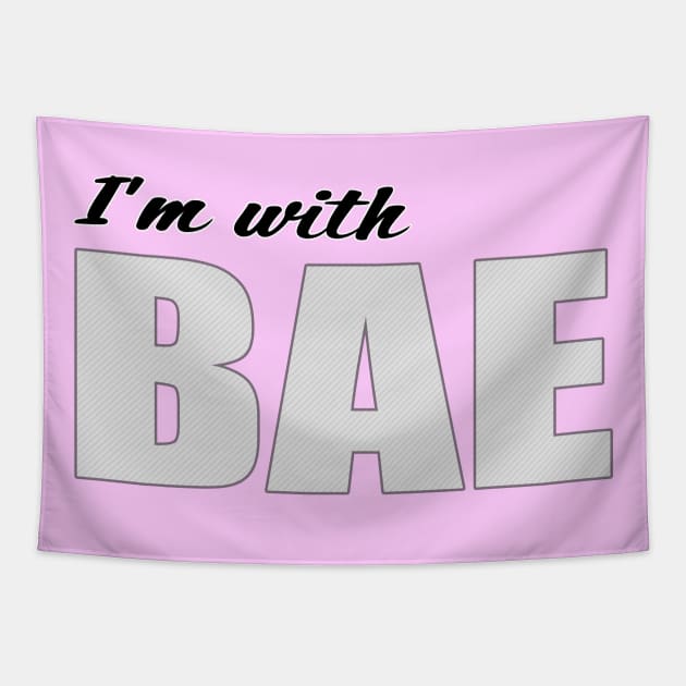 I'm with BAE Tapestry by VoidDesigns