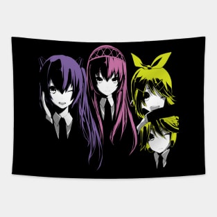 Vocaloids Japan Virtual Idols Tapestry