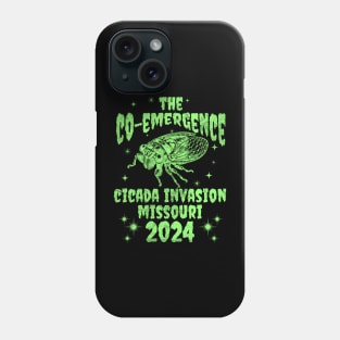 Missouri Cicada Invasion 2024 - Missouri Cicada Co-Emergence 2024 Phone Case