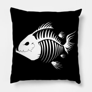 Bad To The Fishbone Pillow