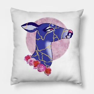 Kintsugi Doe Pillow